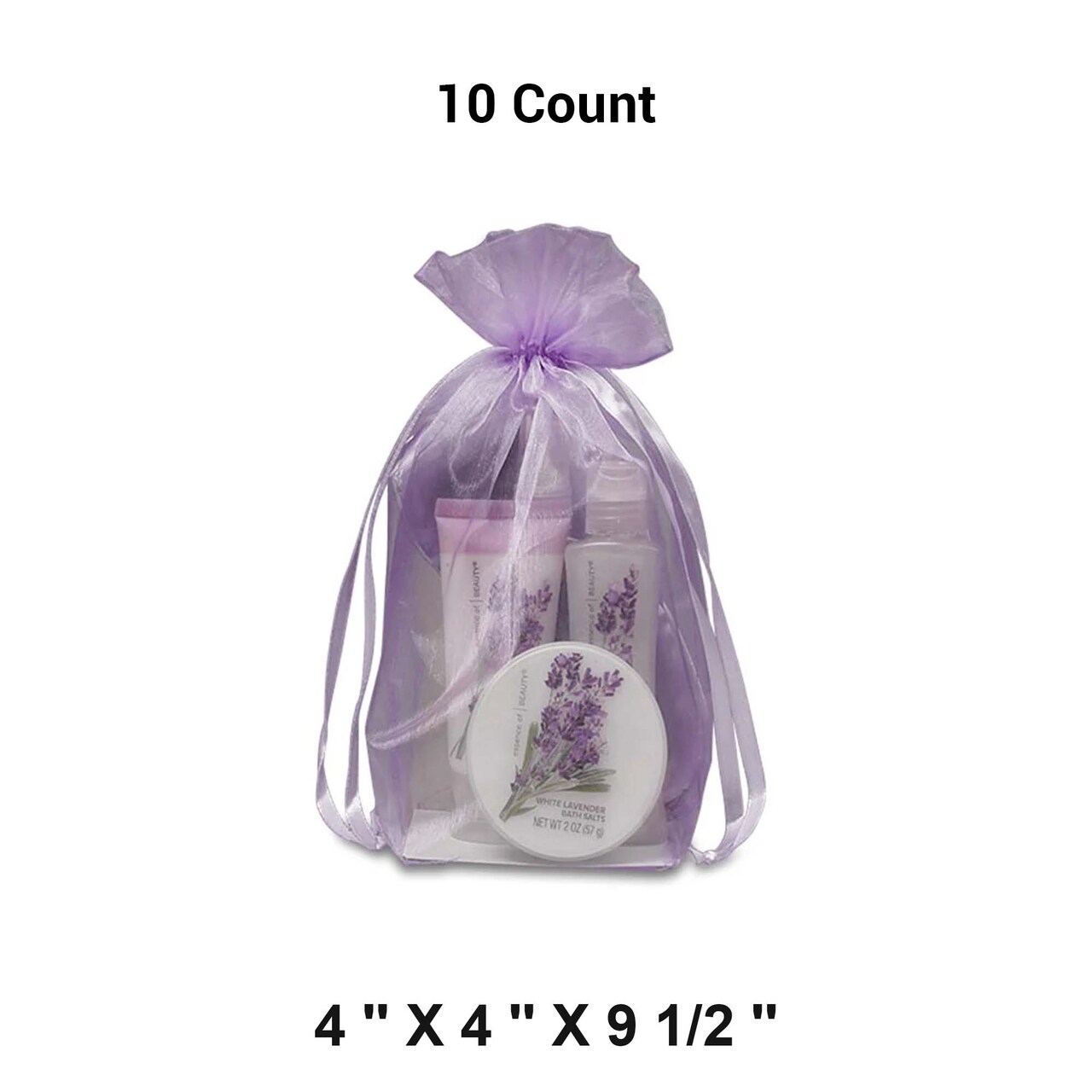 Cardboard Square Bottom Organza Bags 4 '' X 4 '' X 9 1/2 '' for Elegant Packaging